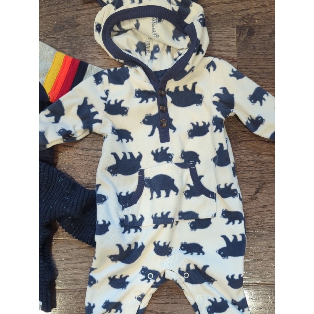 Baby Boys 3 Month‎ Bundle Sweatshirts Sweaters Hoodies image 2